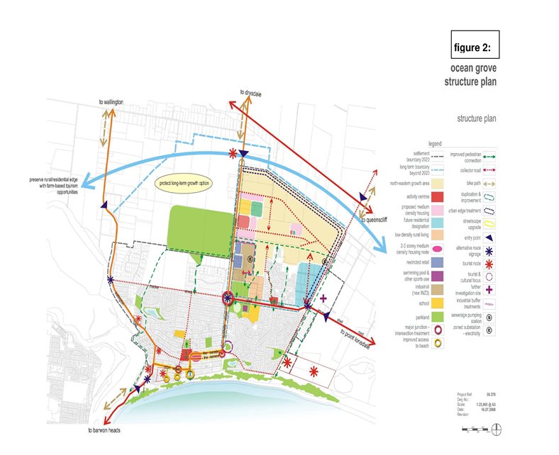 2007 Ocean Structure Plan map