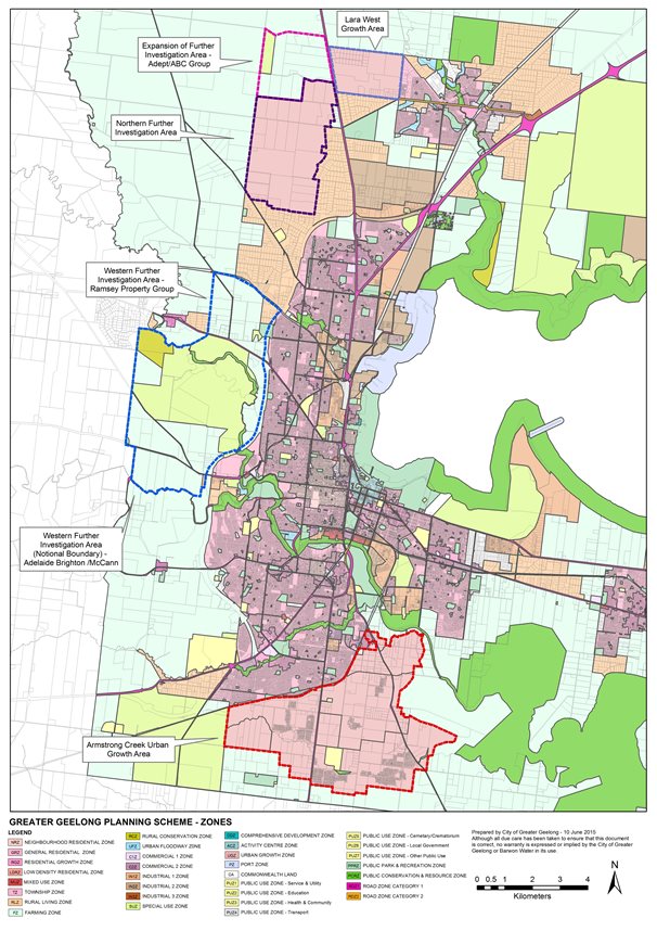 Greater Geelong Planning Scheme Zones