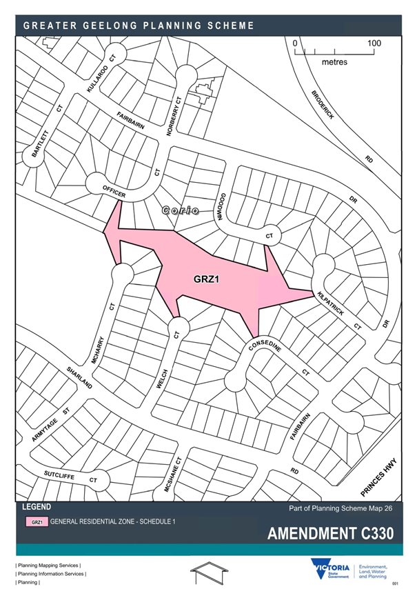 Amendment C330 - General Residential Zone - Schedule 1