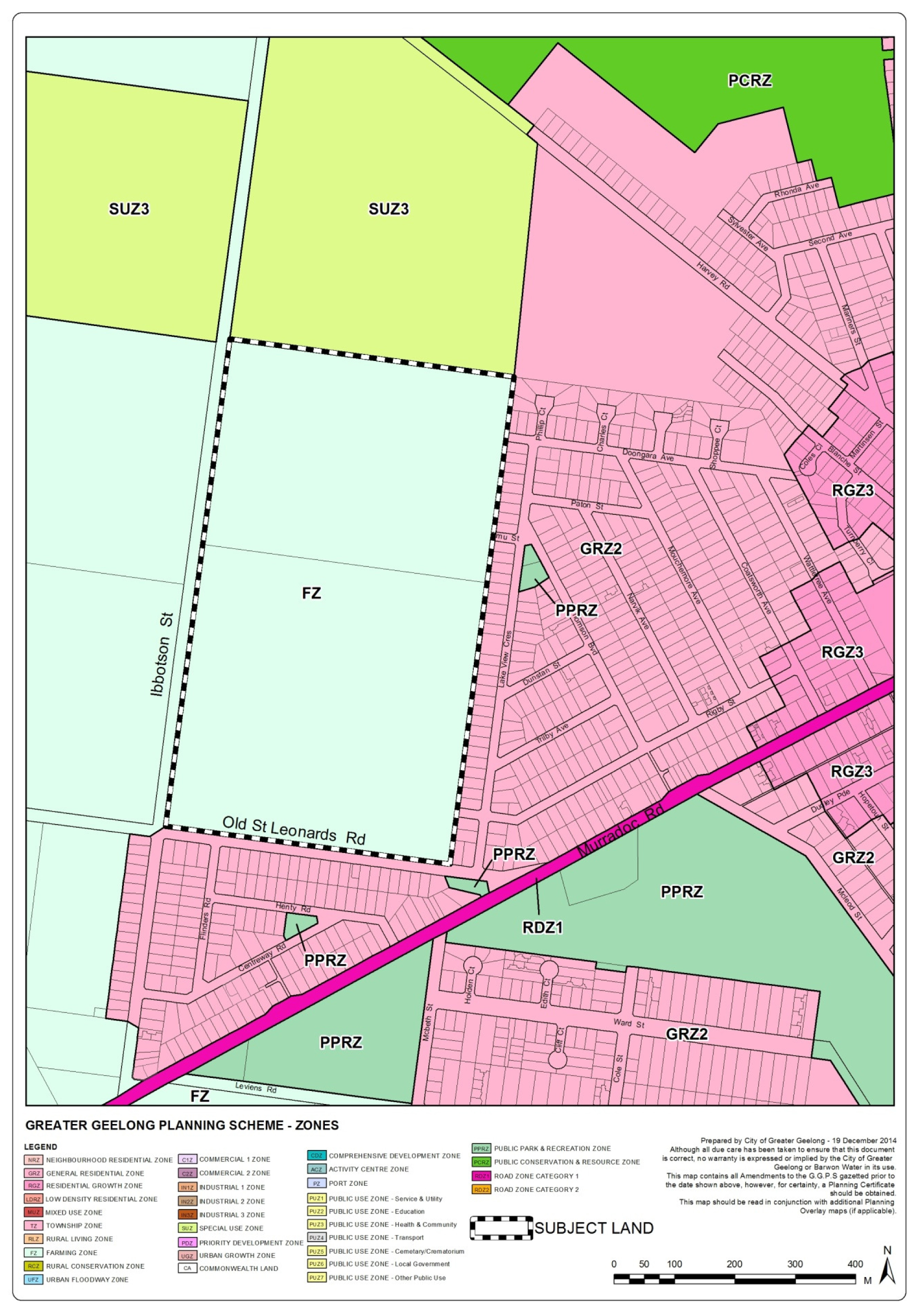 Existing Zoning Map