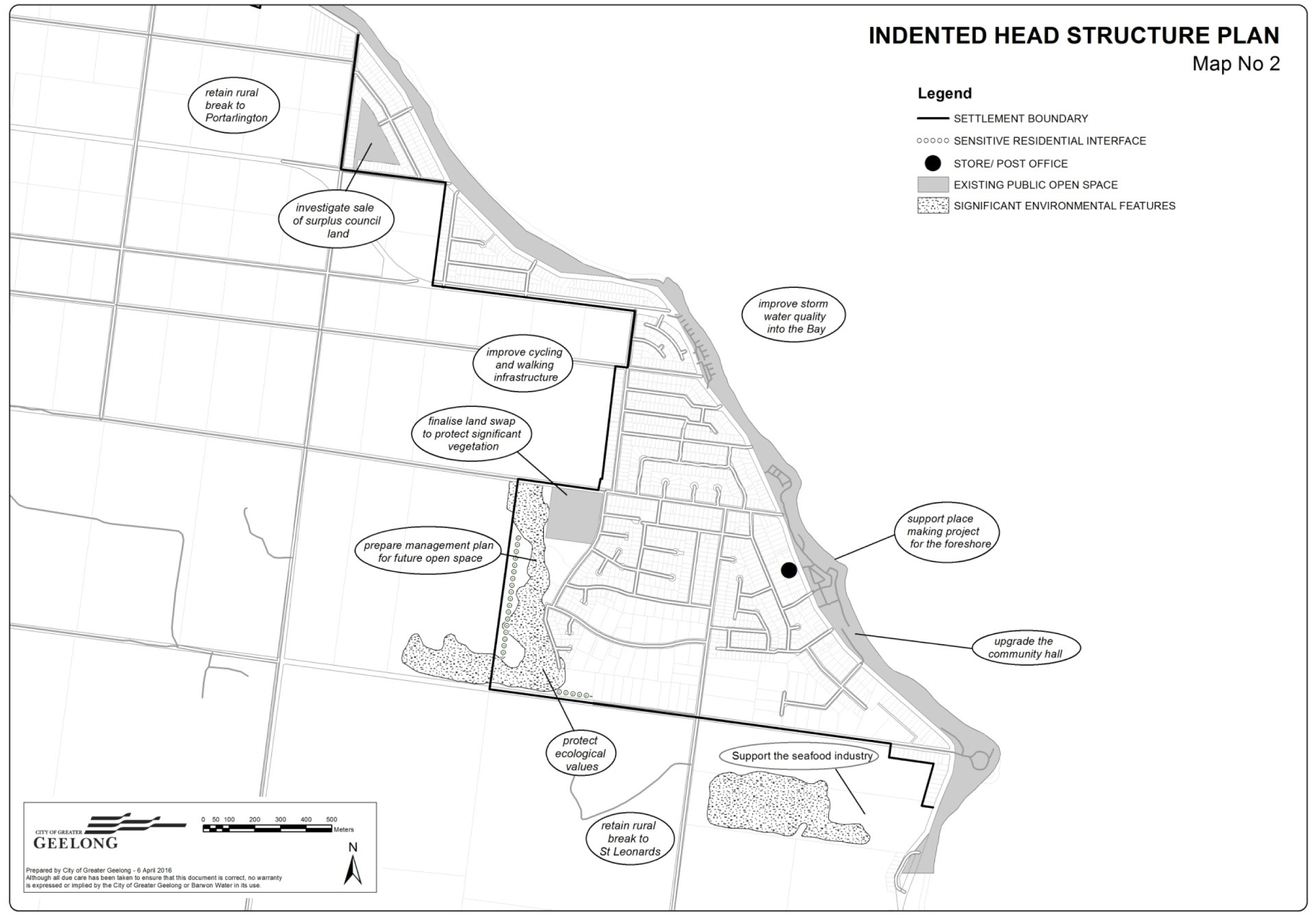 Proposed Indented Head Structure Plan 2016
