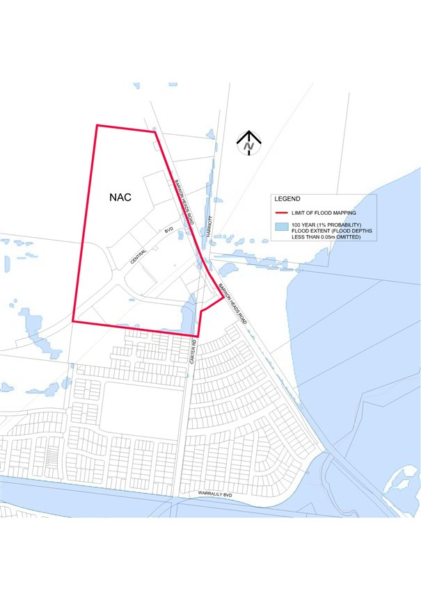Current flood map - map 2