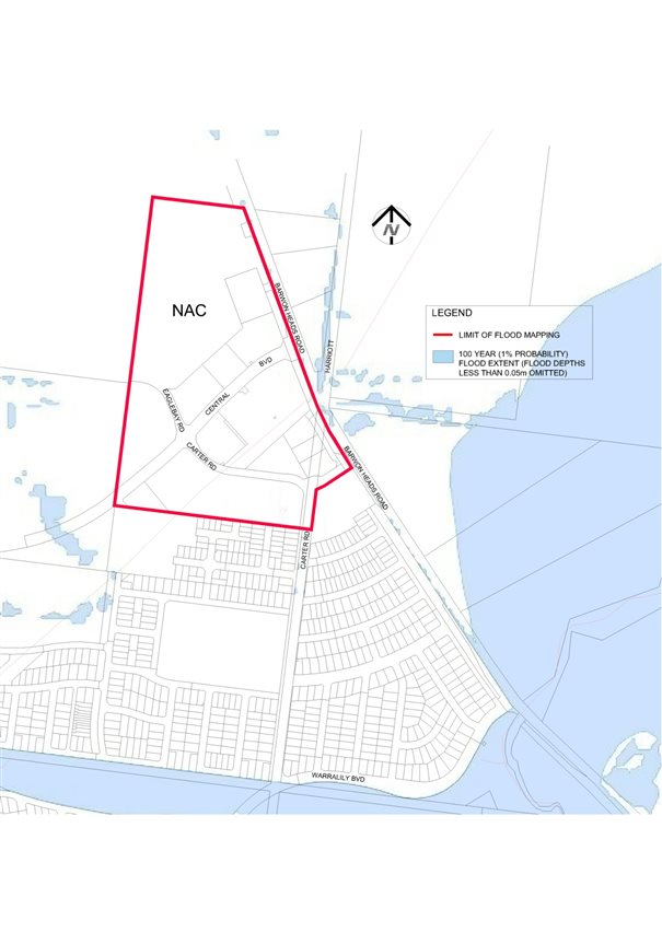 Revised flood map - map 2