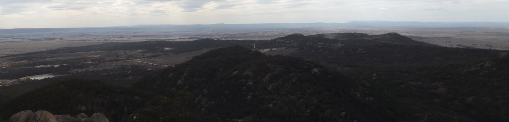 Figure 5 – Panorama view looking west to north west from Flinders Peak - image 3 of 3