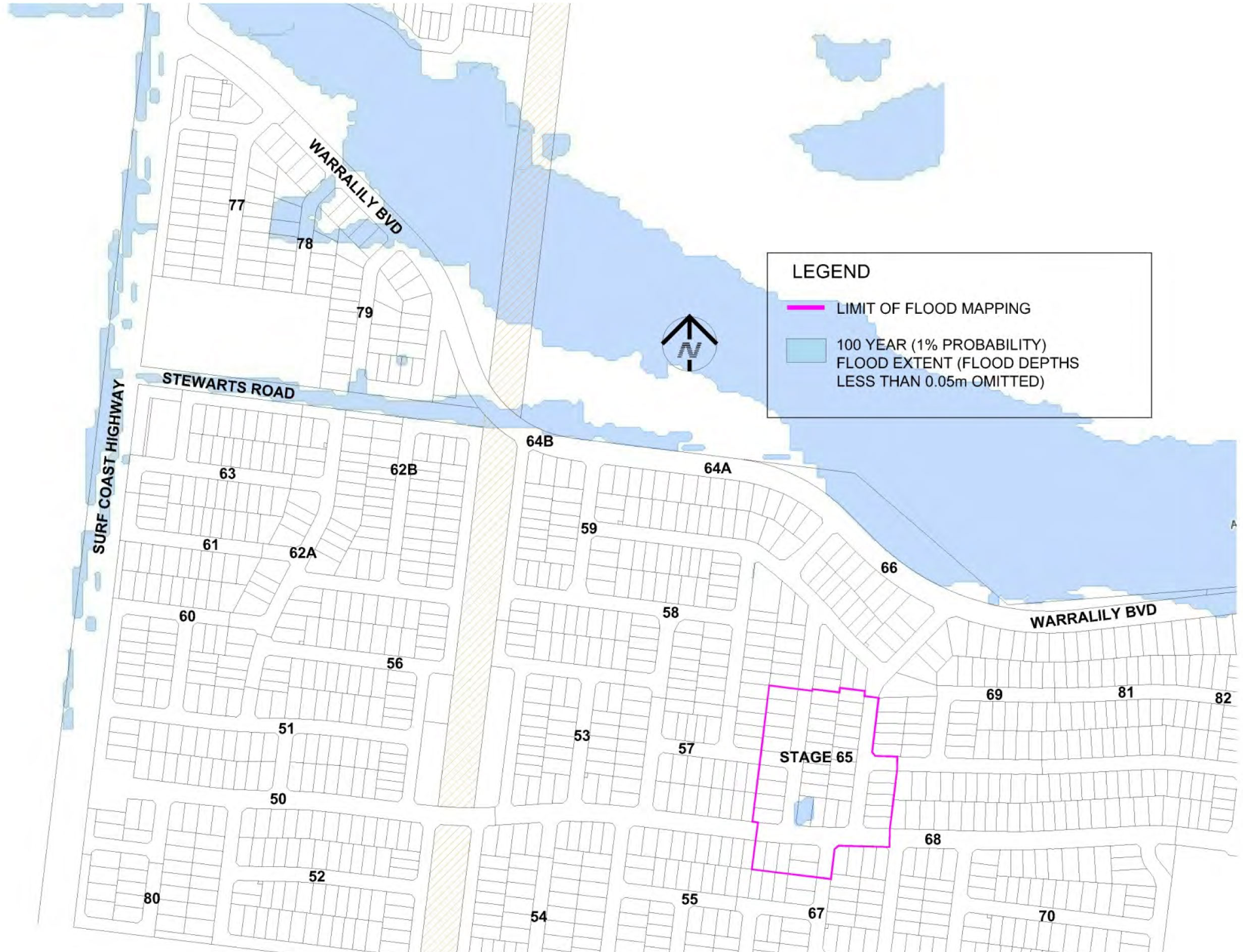 Attachment 1 - Current Flood Map