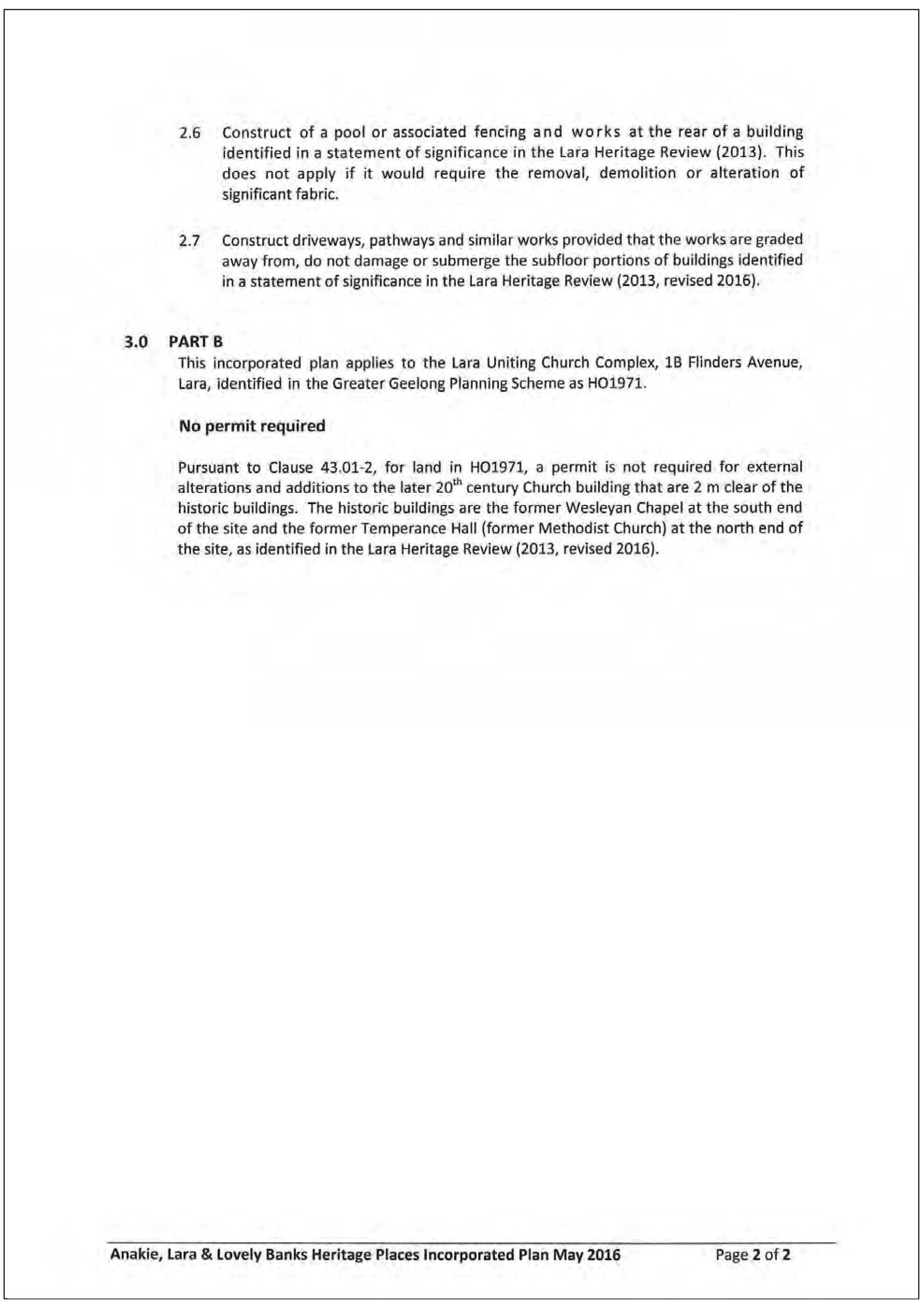 Appendix 3	Anakie, Lara & Lovely Banks Incorporated Plan, May 2016 - Page 3 of 3