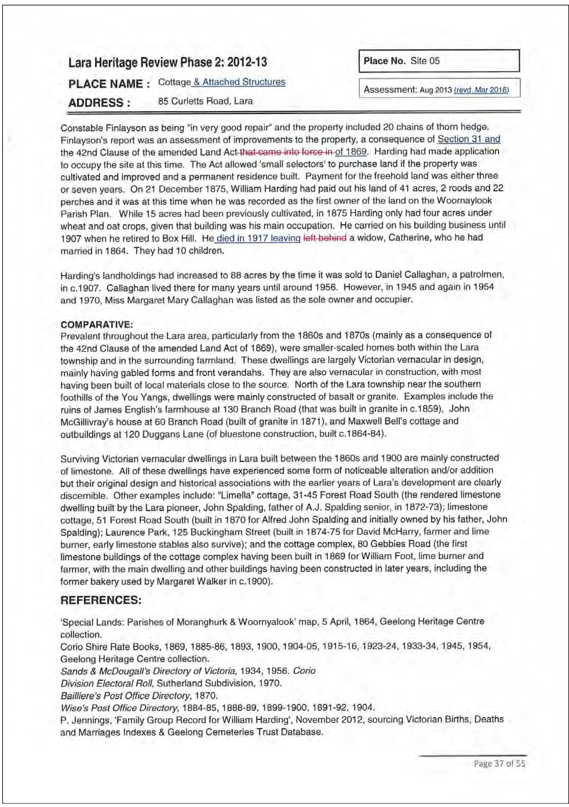 Appendix 3	Anakie, Lara & Lovely Banks Incorporated Plan, May 2016 - Page 3 of 16