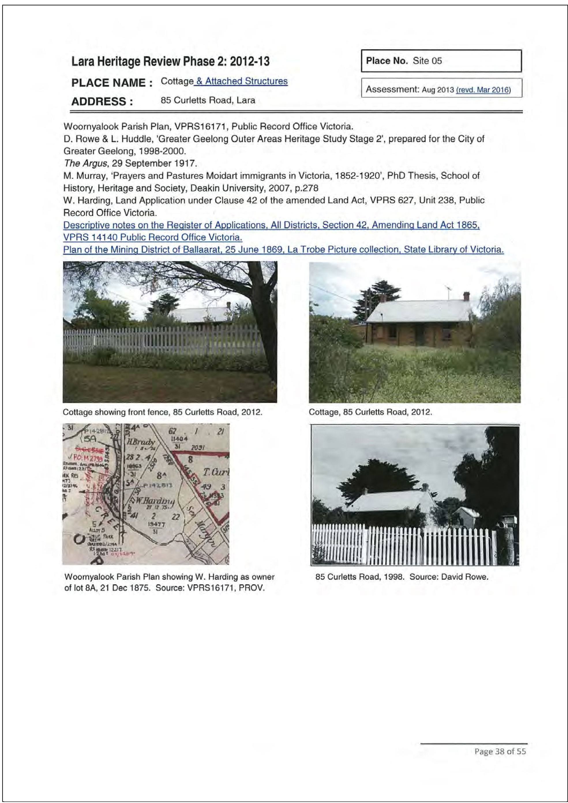 Appendix 3	Anakie, Lara & Lovely Banks Incorporated Plan, May 2016 - Page 4 of 16