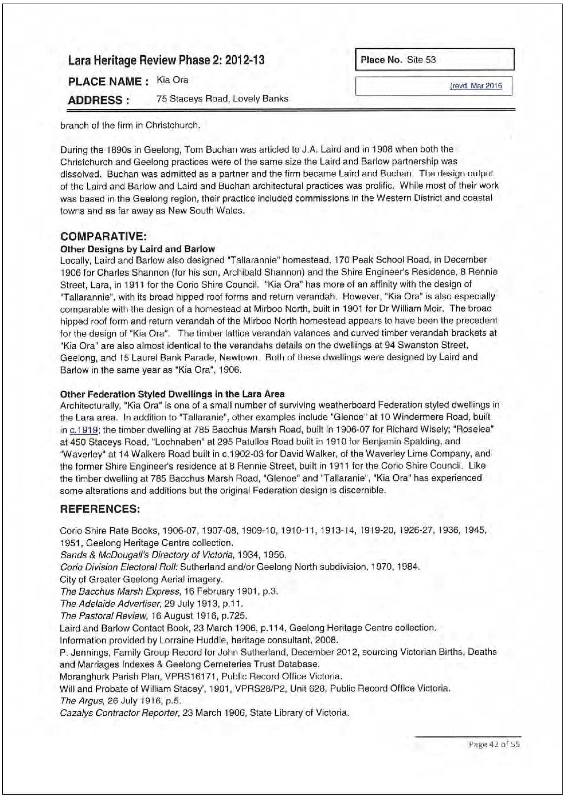 Appendix 3	Anakie, Lara & Lovely Banks Incorporated Plan, May 2016 - Page 8 of 16