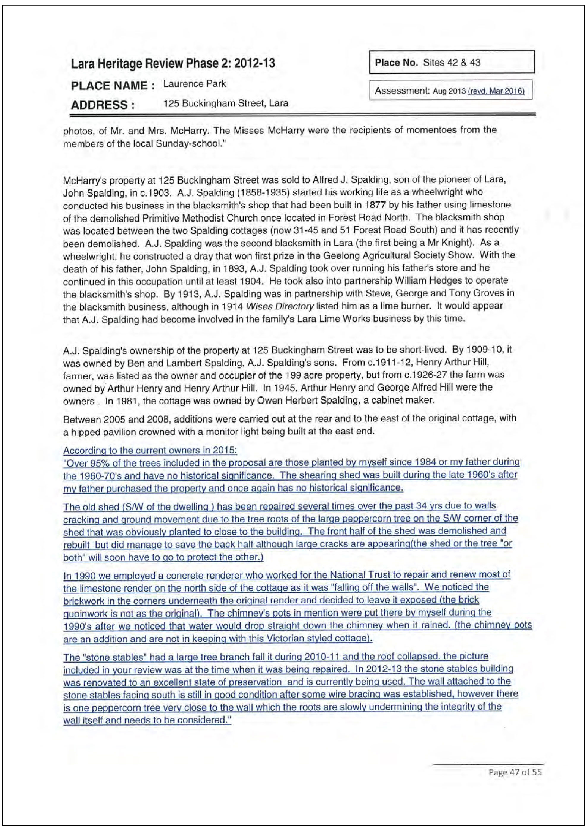 Appendix 3	Anakie, Lara & Lovely Banks Incorporated Plan, May 2016 - Page 13 of 16