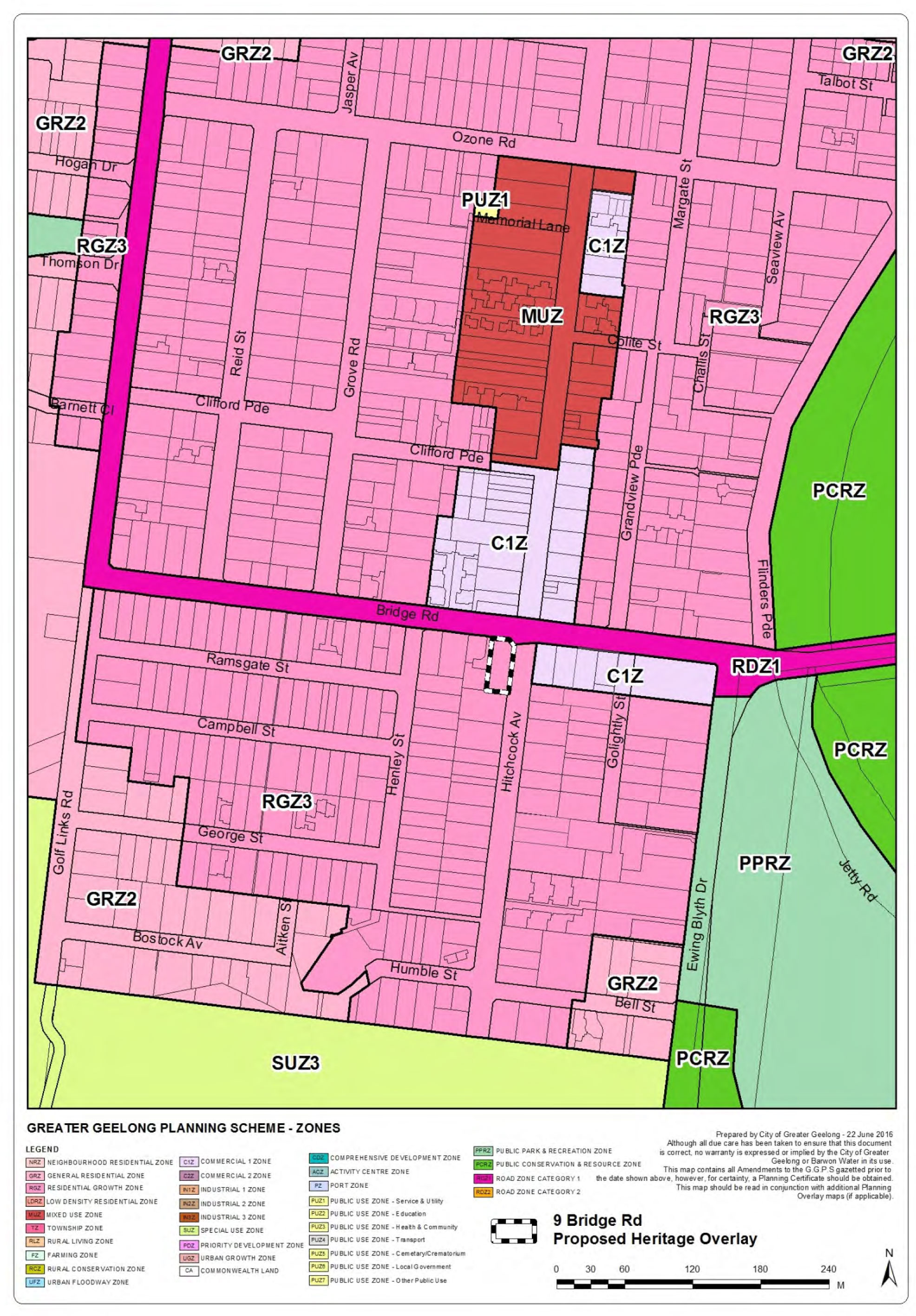 Appendix 1 – Site Location and Zoning Map
