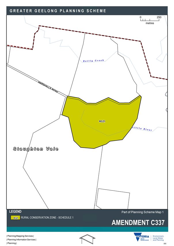 Amendment C337 - Rural Conservation Zone - Schedule 1