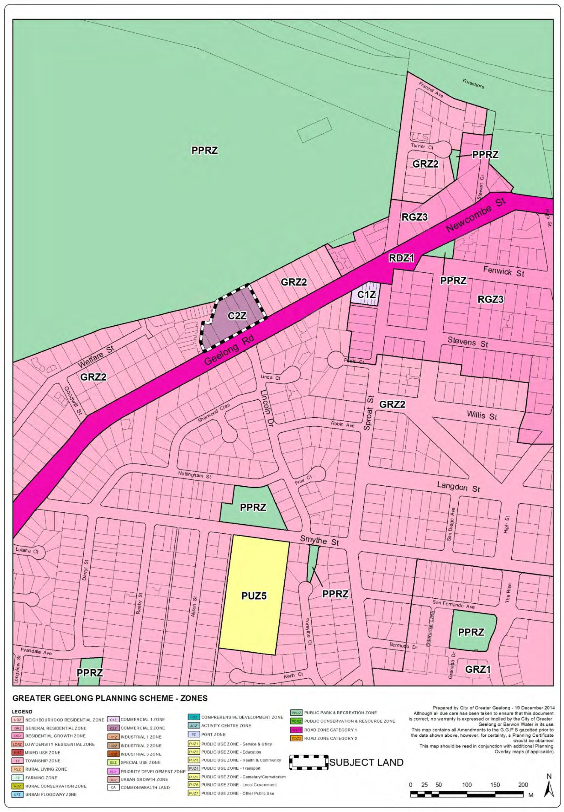 Appendix 2 - Existing Zoning Map