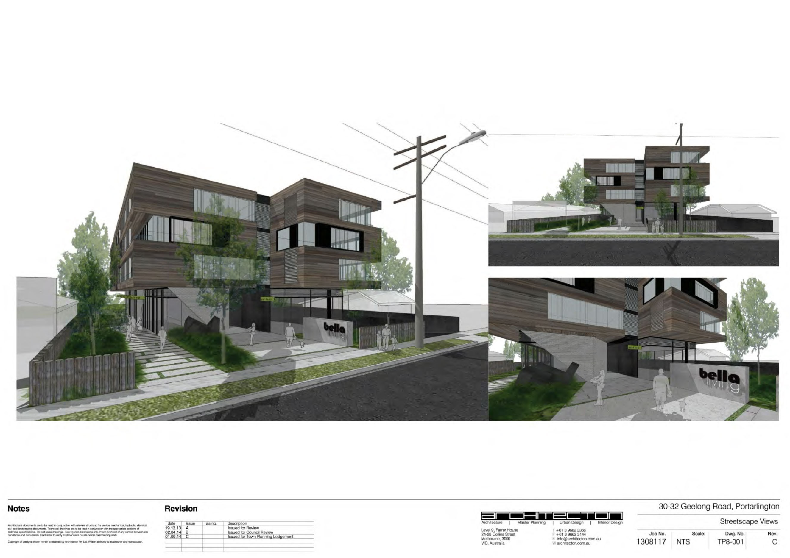 Appendix 4 - Abandoned Permit 1234/2016 Street Elevation Plans