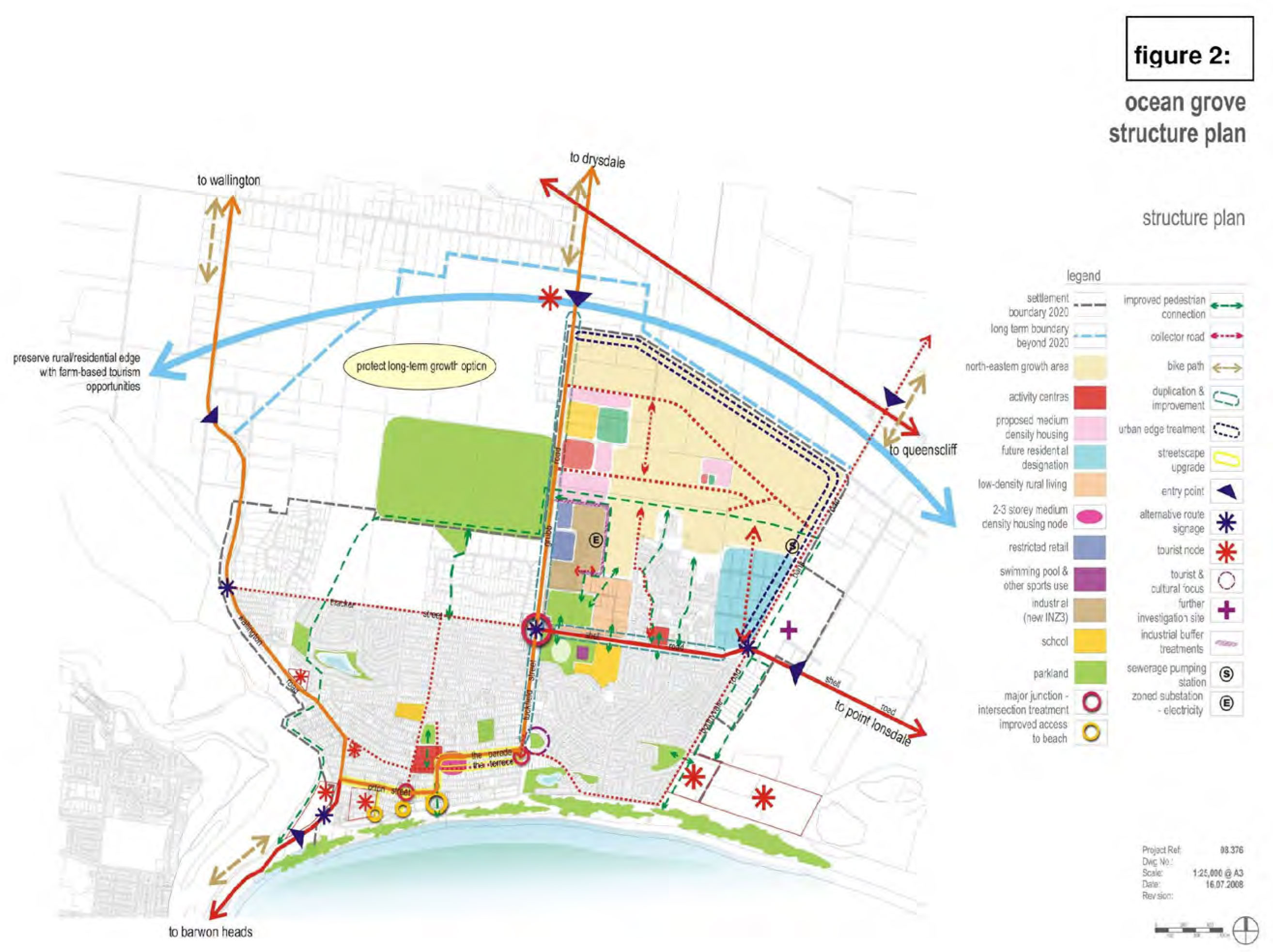 Appendix 1 - Existing 2007 Structure Plan Map (Clause 21.14 of the Scheme)