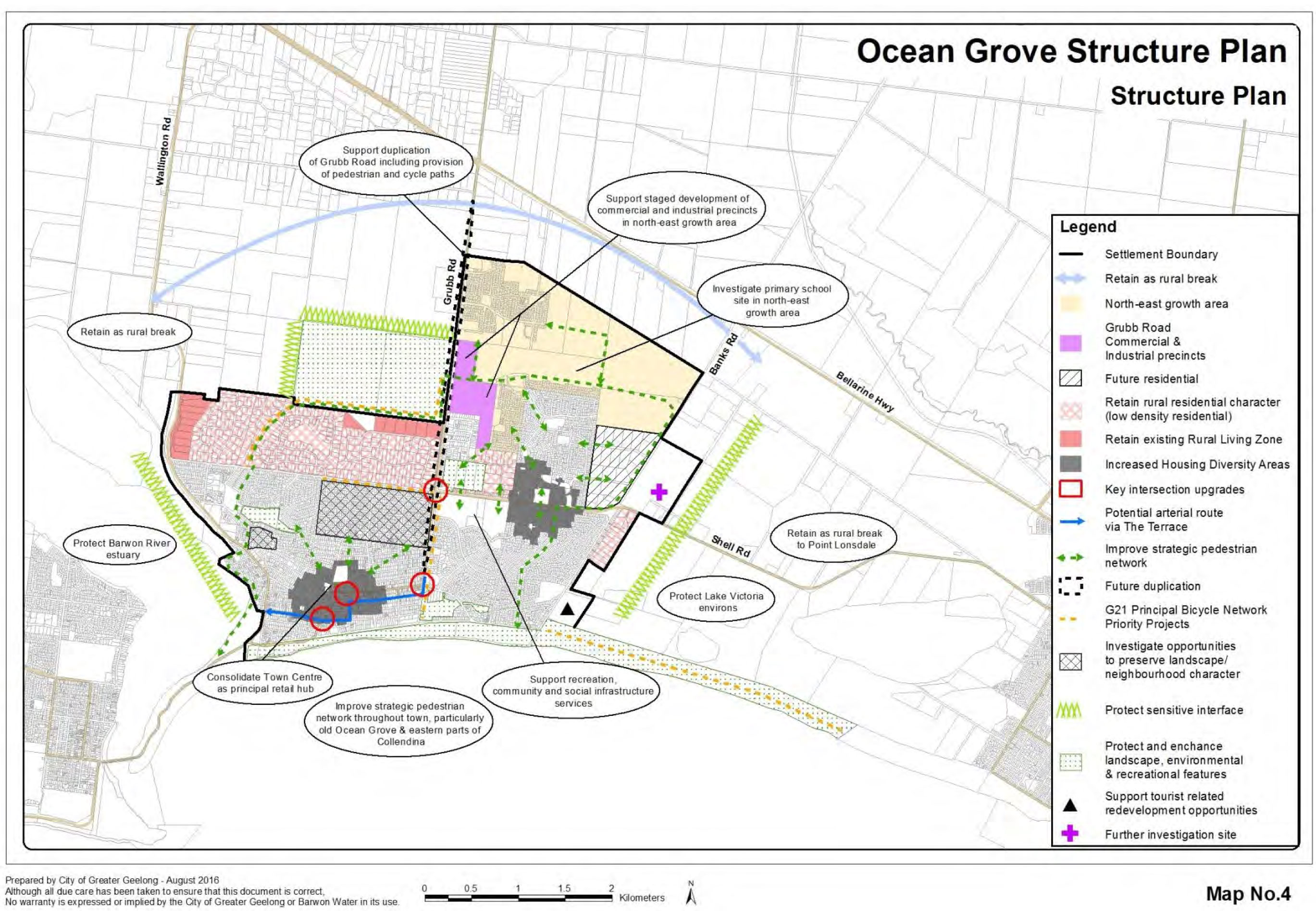 Appendix 6 – Revised Structure Plan Map