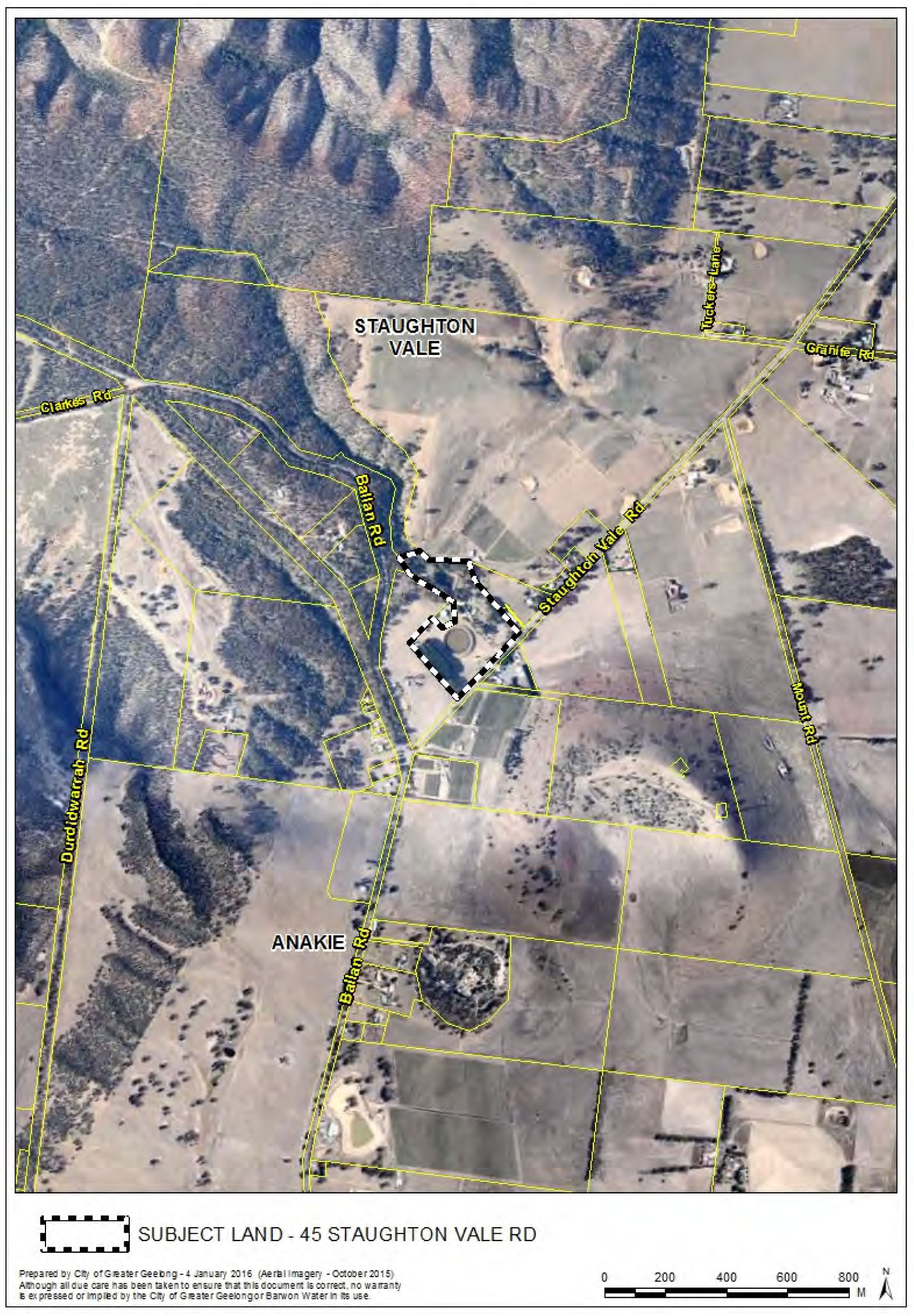 Appendix 1 Location Plan – 45 Staughton Vale Road, Staughton Vale