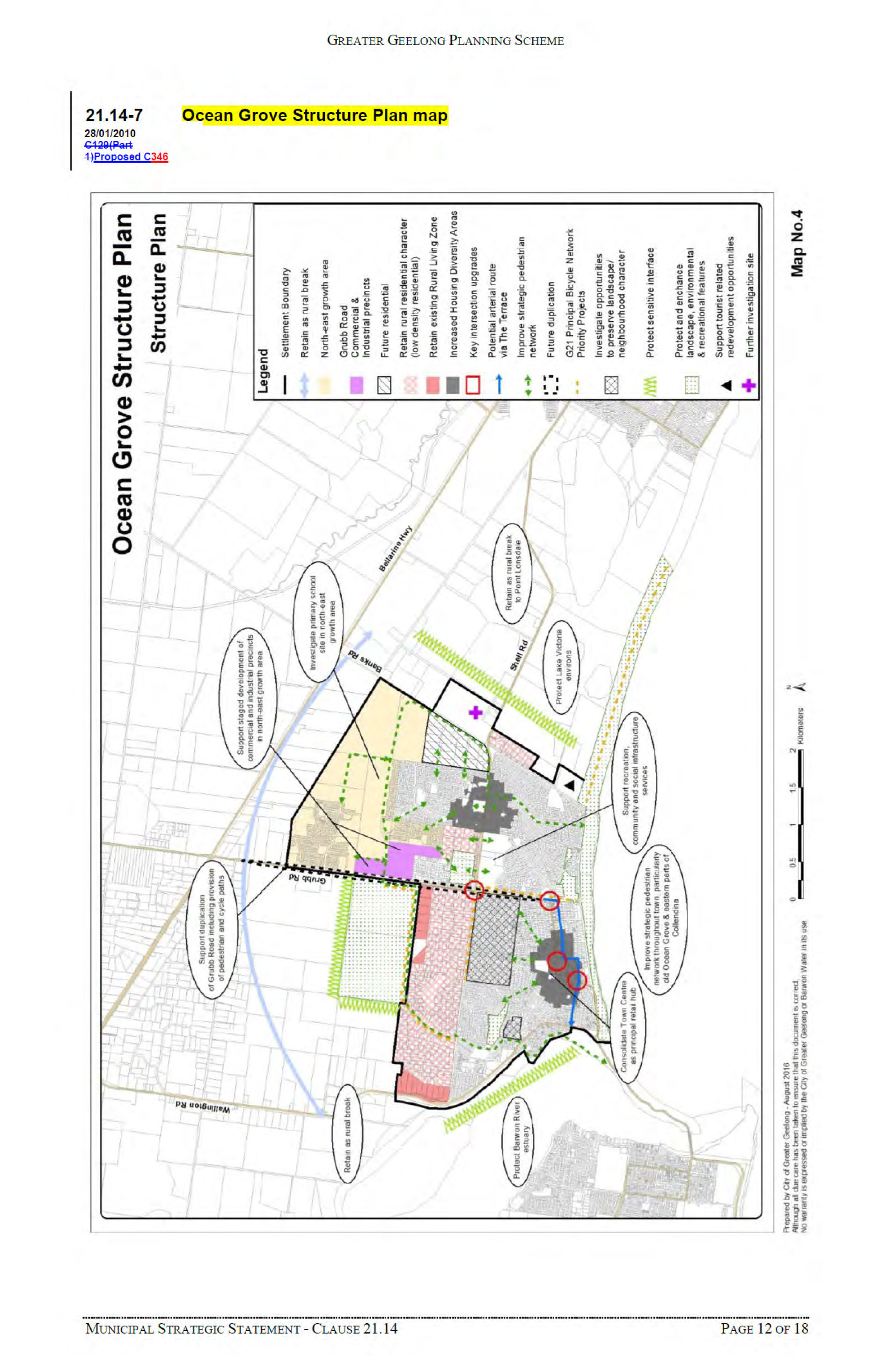 Appendix 7 – Amendment for Adoption - Municipal Strategic Statement Clause 21.14 - Page 12 of 18