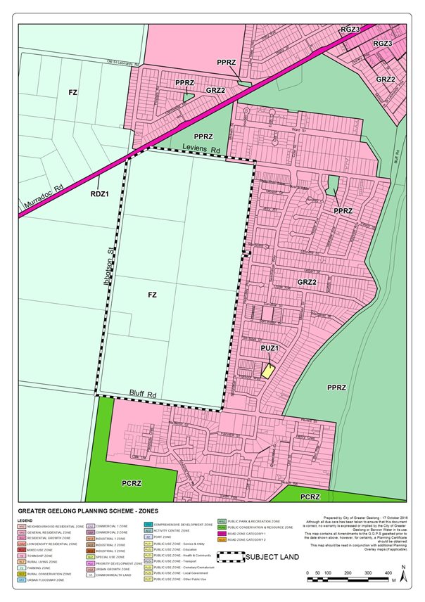 Appendix 3 - Existing Zoning Map]