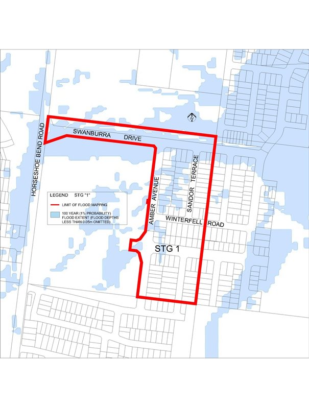 Curret flood map