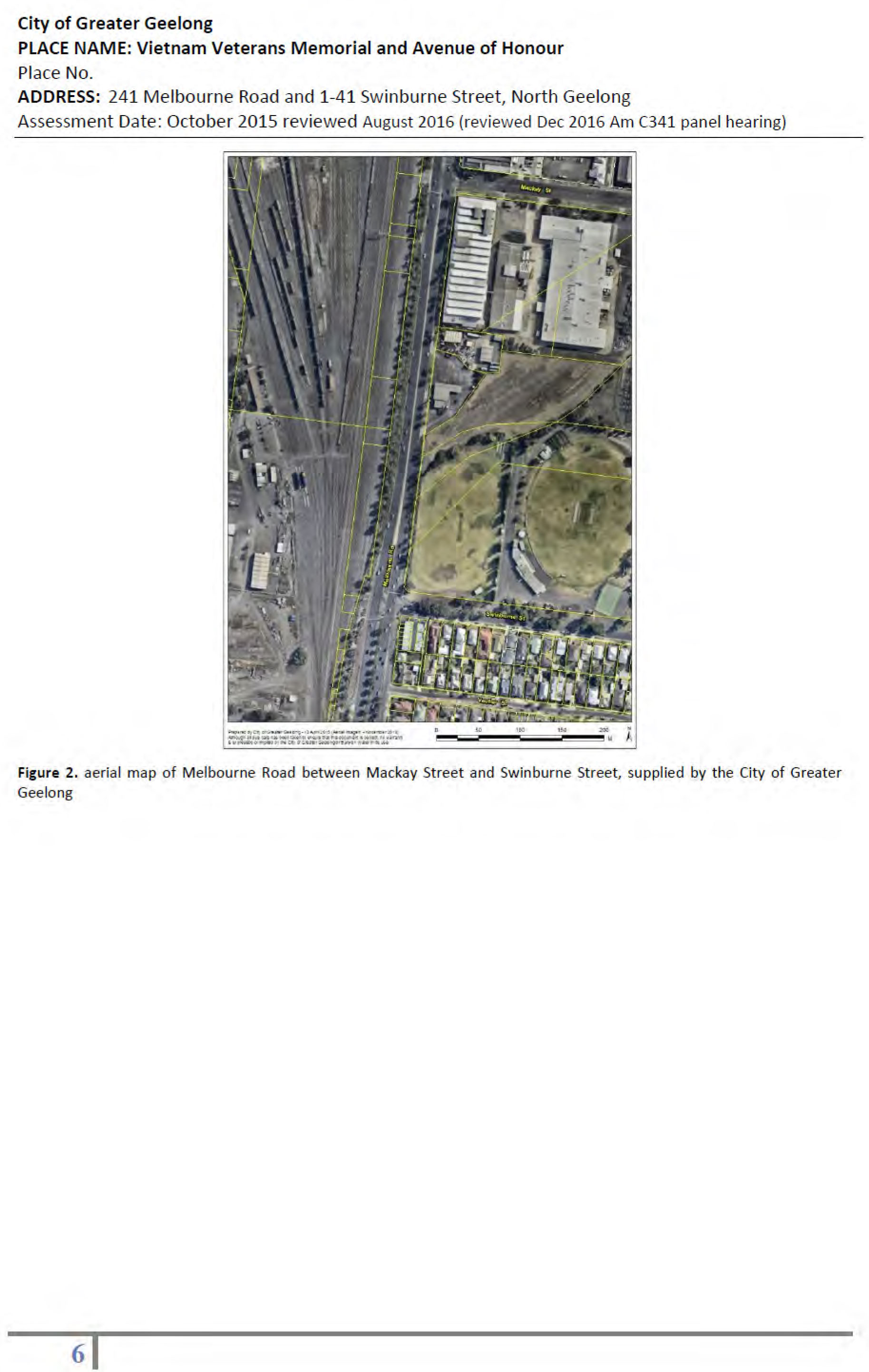 Revised Heritage Citation – Vietnam Veterans  Avenue of Honour and Memorial - Page 6 of 14