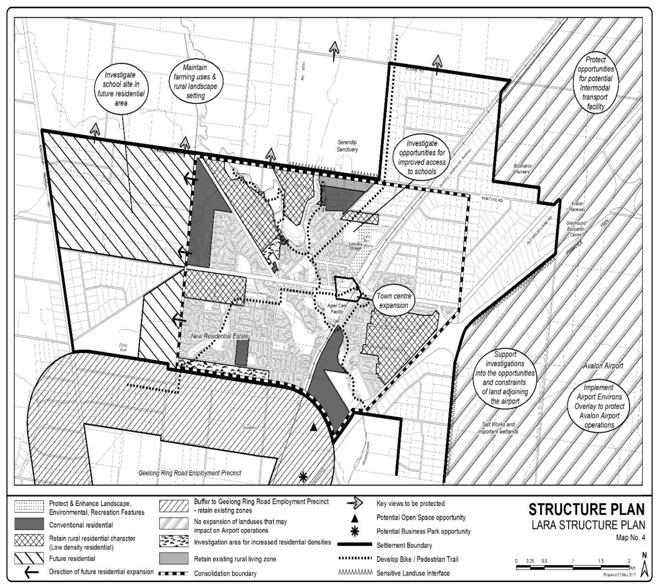 Revised Map:  Clause 21.13-4