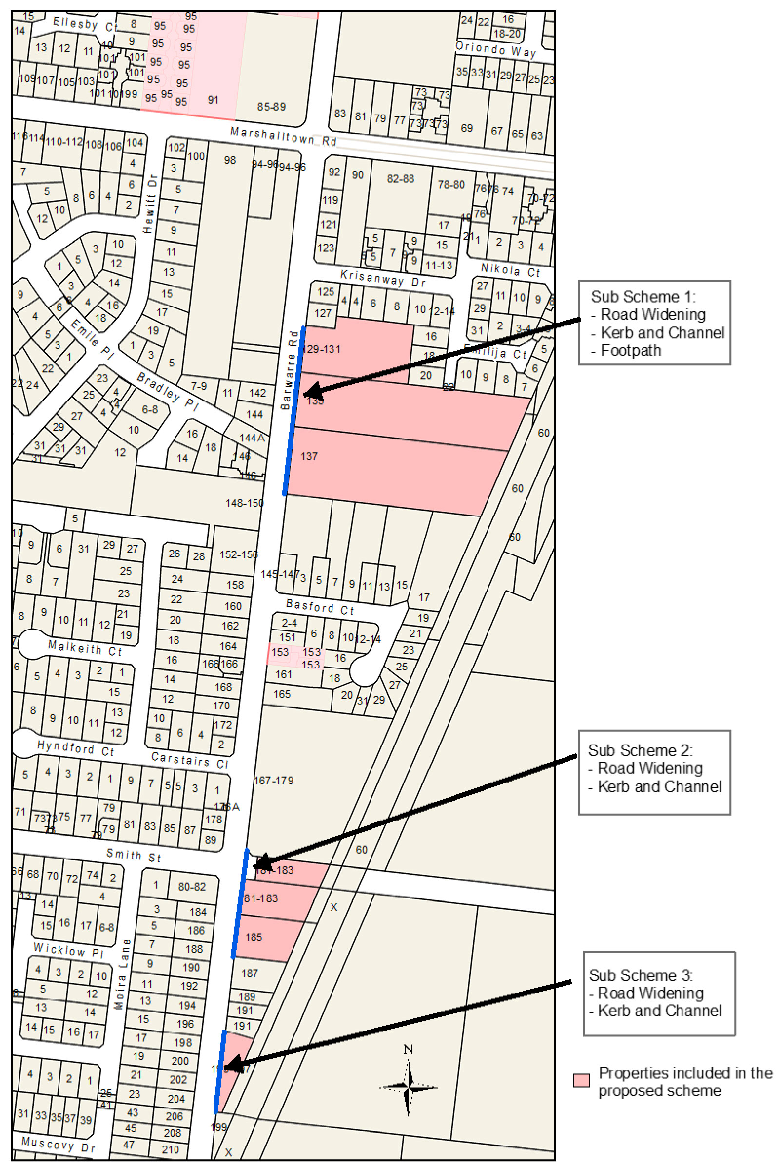 Attachment 5 - Barwarre Road, Marshall - Proposed Road Segment Construction