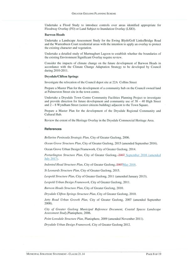 Attachment 3 - Amendment C352 - Clause 21.14 - Page 8 of 19