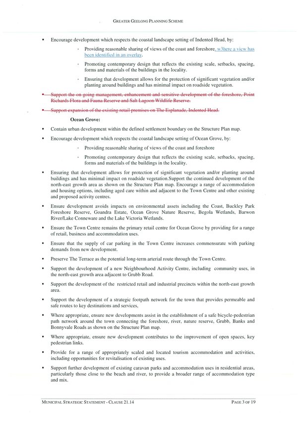 Attachment 3 - Amendment C352 - Clause 21.14 - Page 3 of 19