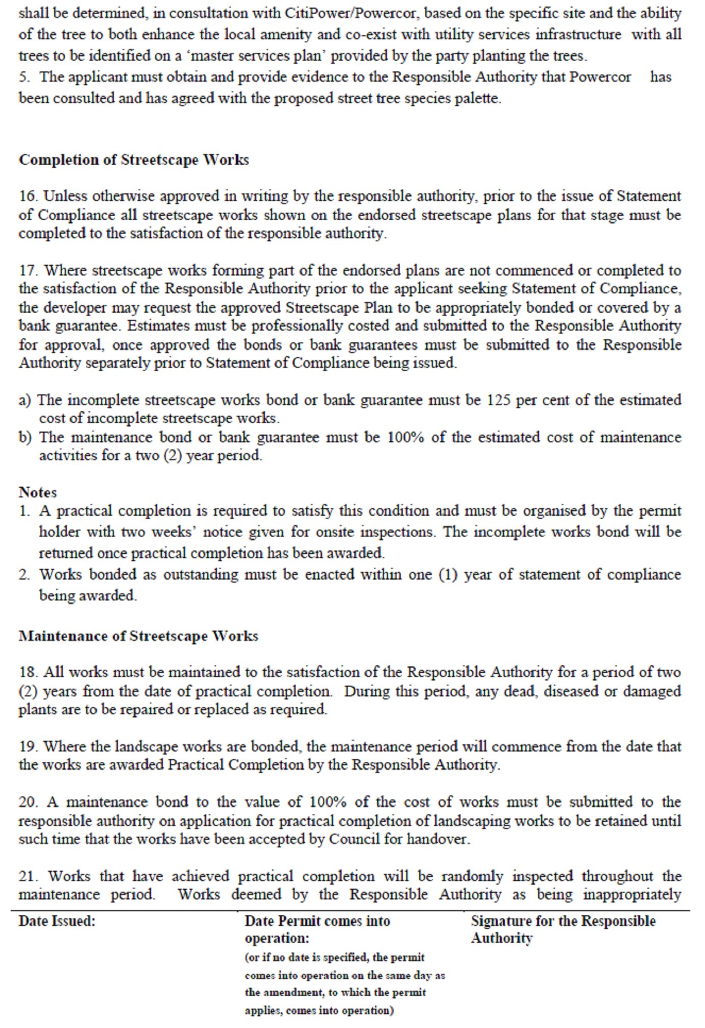 Permit for Ministerial Approval - page 5 of 12