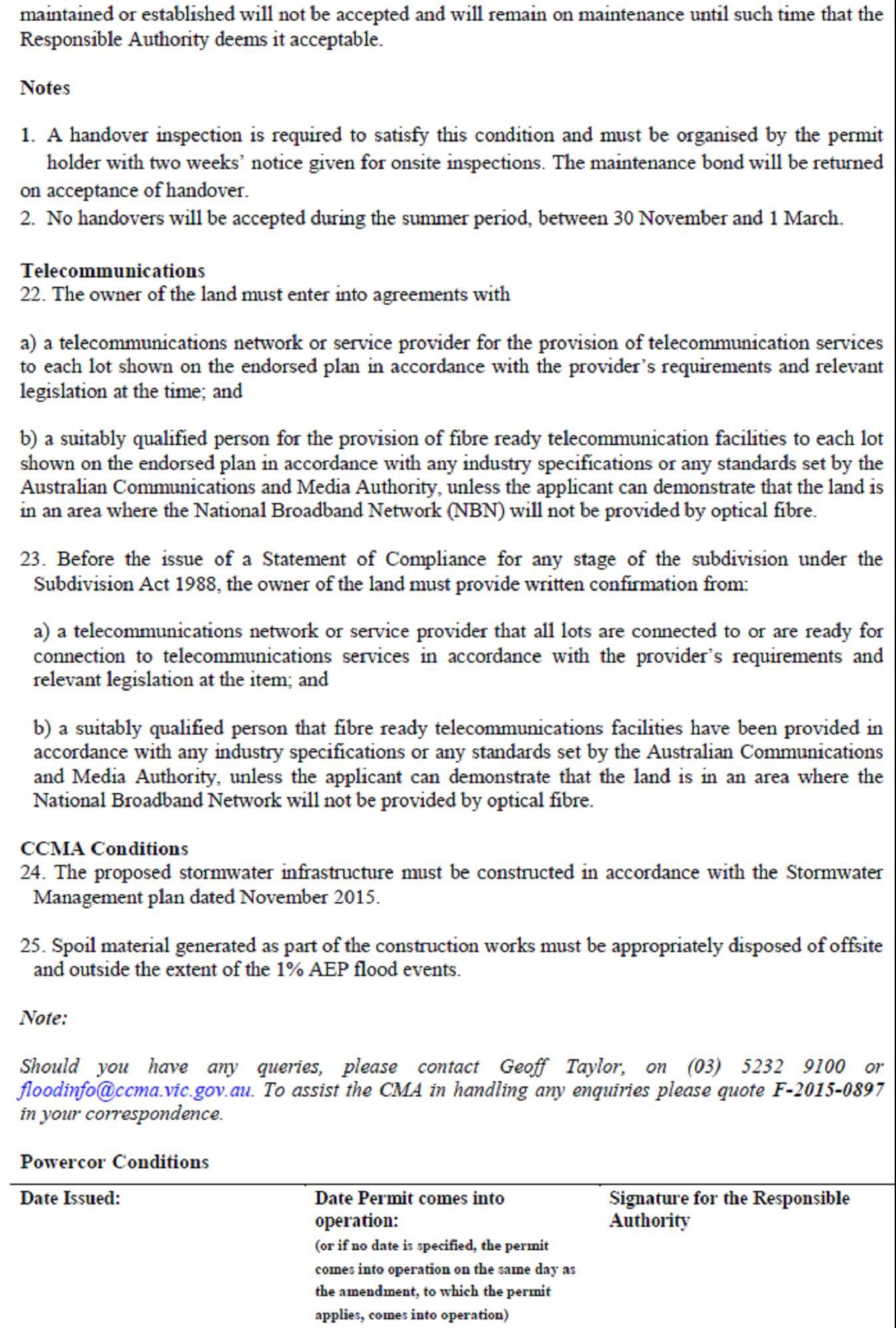 Permit for Ministerial Approval - page 6 of 12
