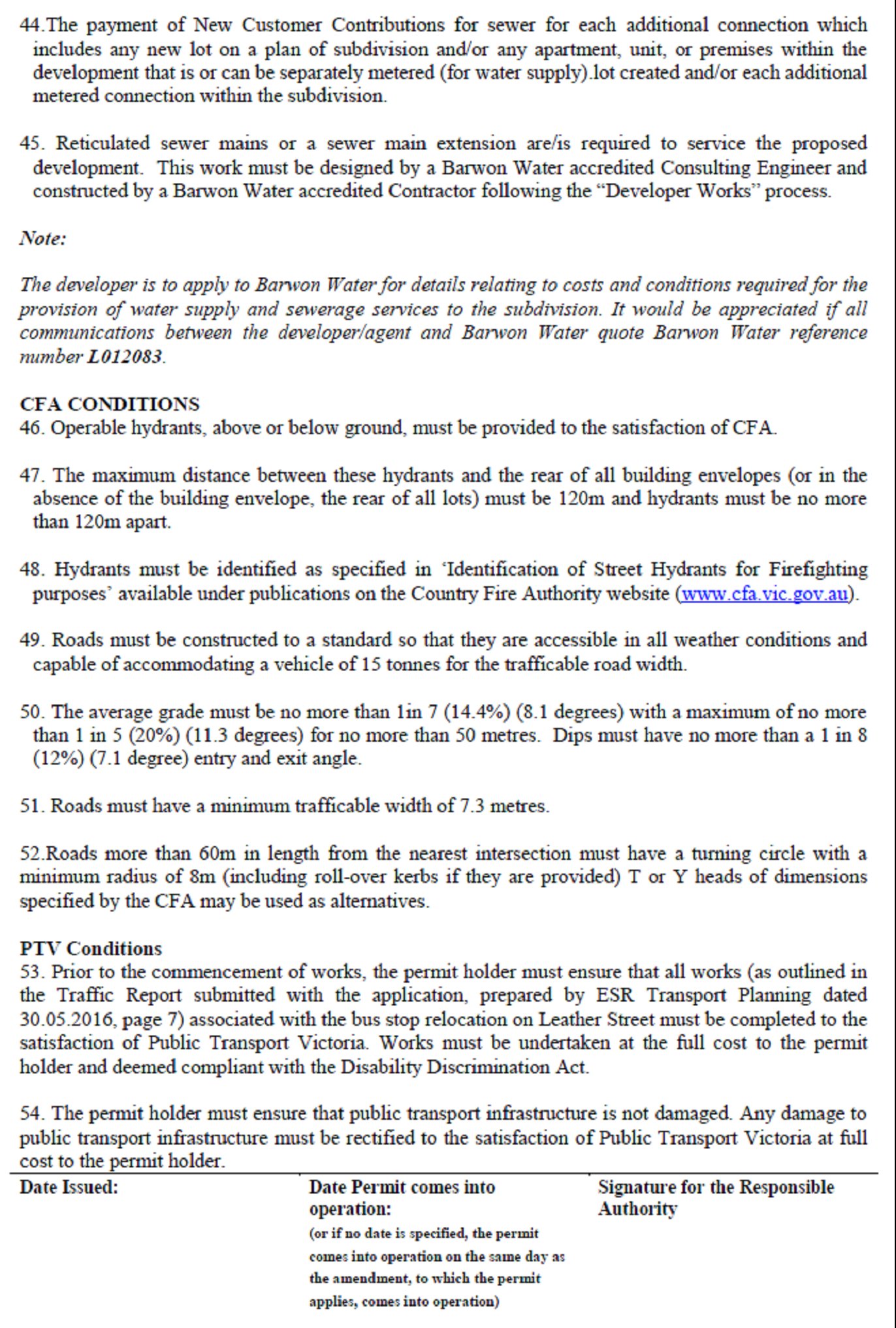 Permit for Ministerial Approval - page 9 of 12