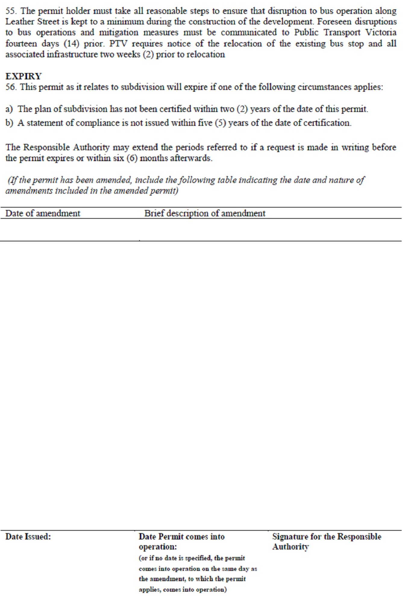 Permit for Ministerial Approval - page 10 of 12