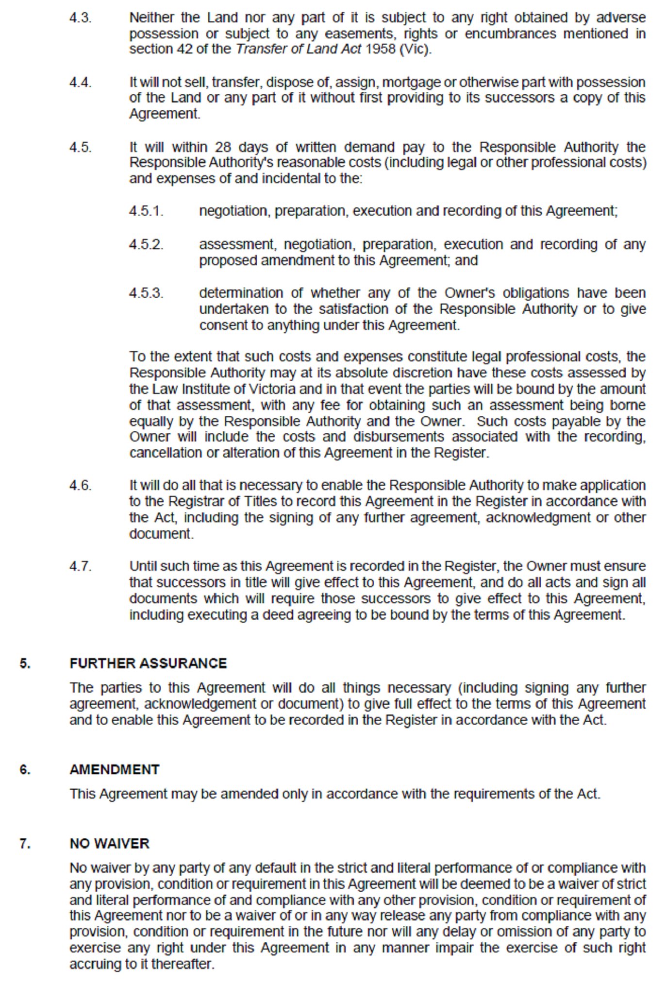 Section 173 Agreement page 5