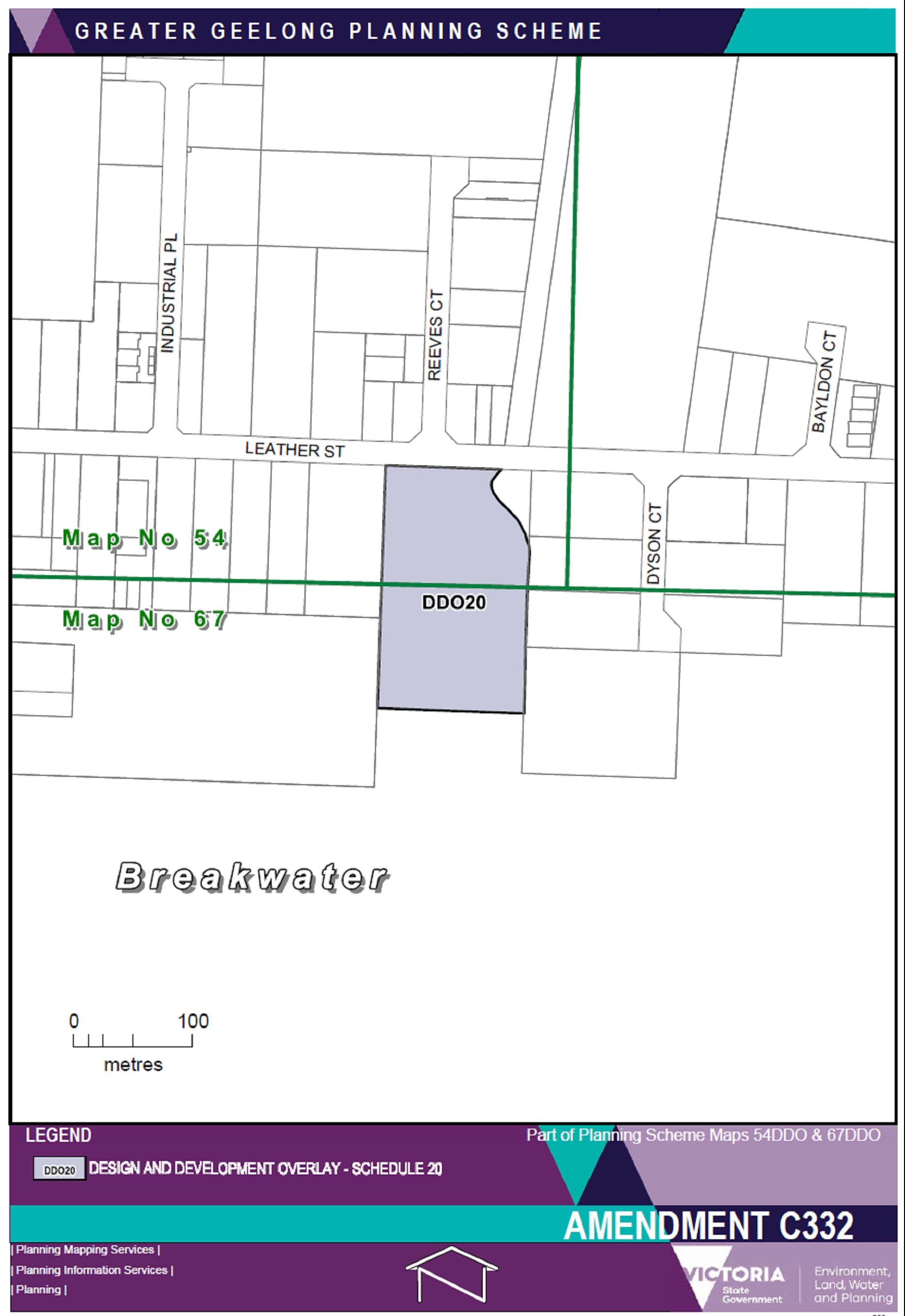 Amendment C332 - Design and Development Overlay - Schedule 20; Part of Planning Scheme Maps 54DDO and 67DDO