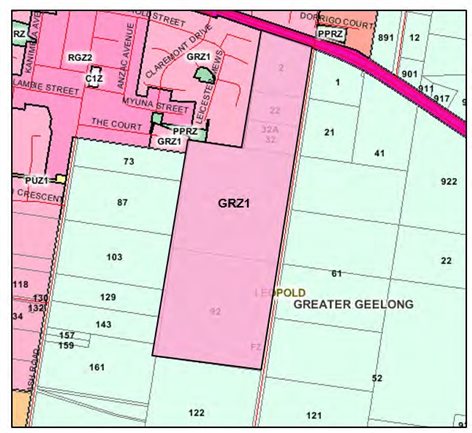 Proposed Zoning Map