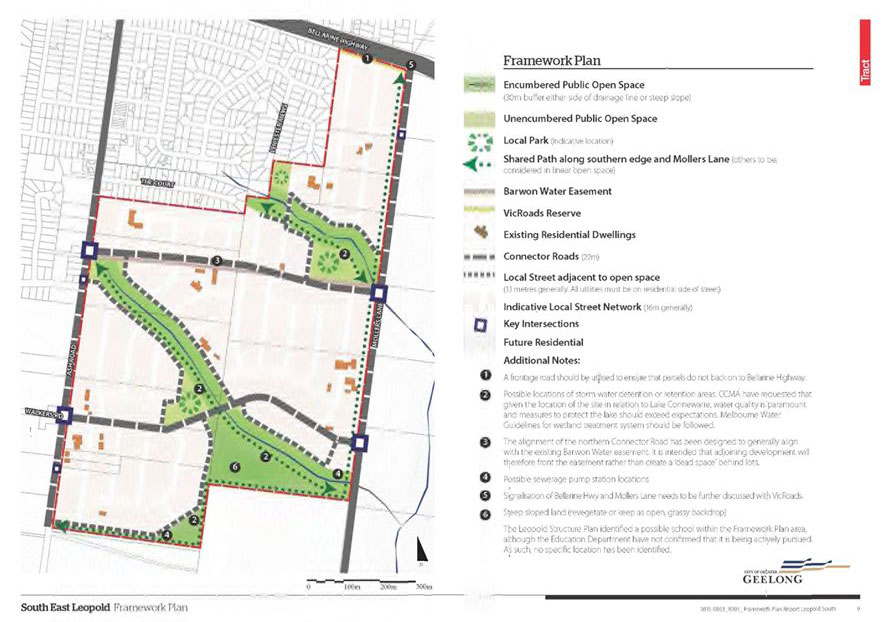 South East Leopold Framework Plan Map