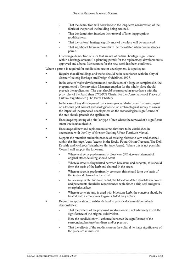 Clause 22.09 - page 2 of 3