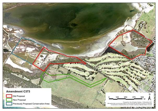 Arial map of subdivision land parcels