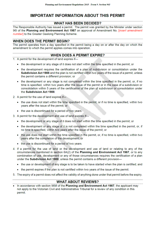 Planning permit 879-2017 - information sheet