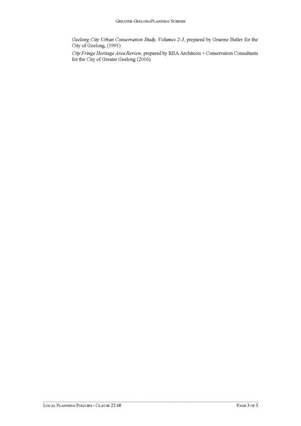 Local Planning Policies - Clause 22.68 page 3 of 3