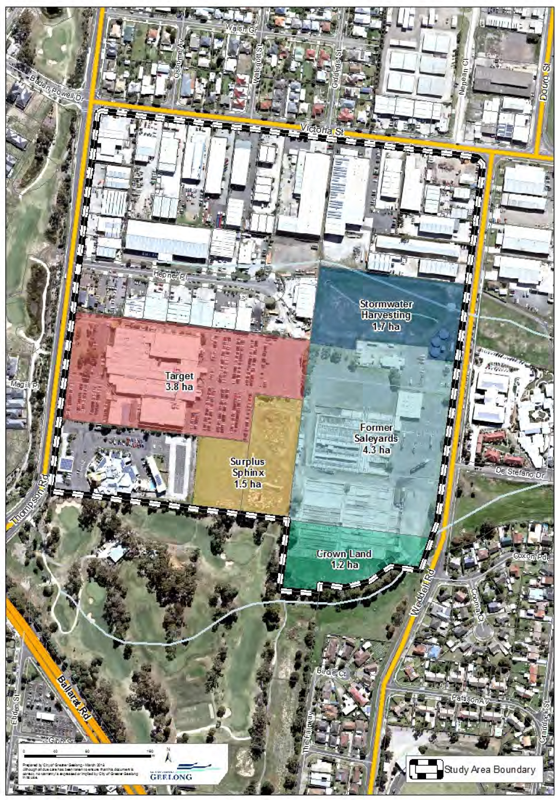 Precinct Plan Study Area