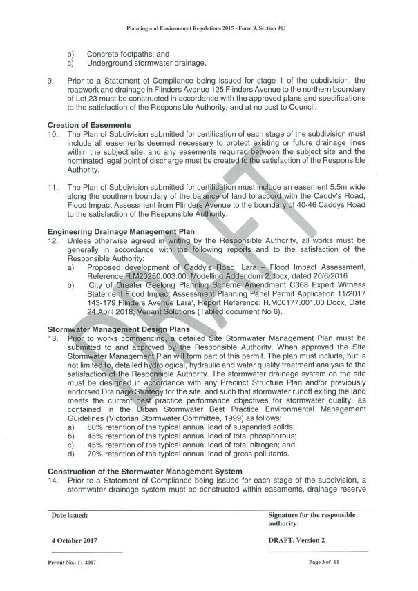 Draft Permit with additional recommended changes - Page 3