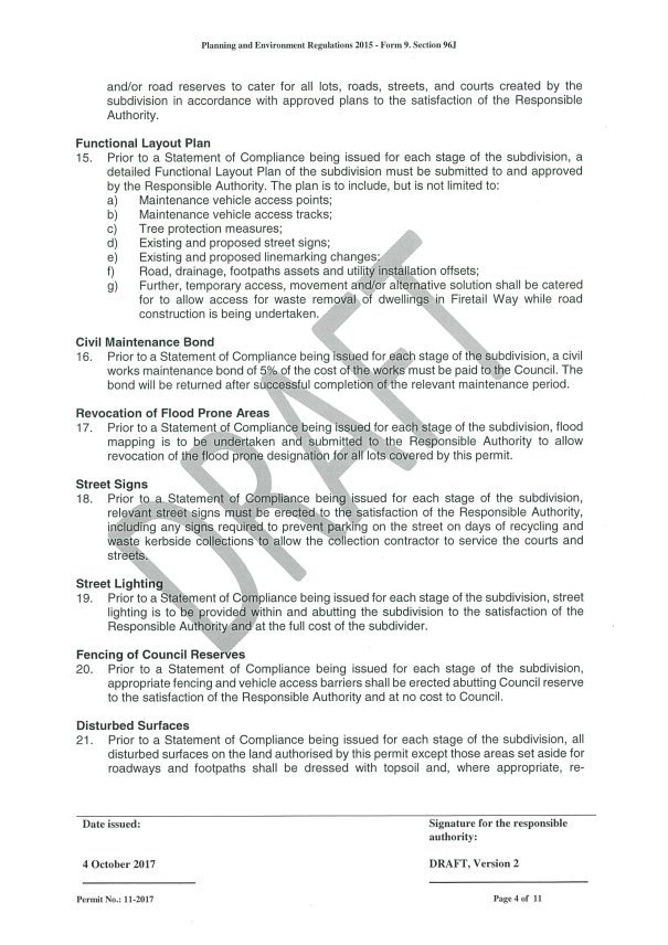 Draft Permit with additional recommended changes - Page 4