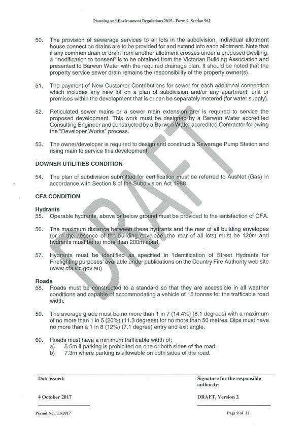 Draft Permit with additional recommended changes - Page 9