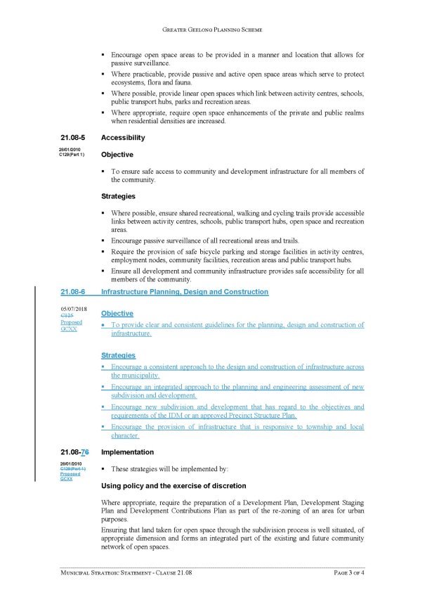 Proposed Amendment to the Greater Geelong Planning Scheme - page 3 of 4