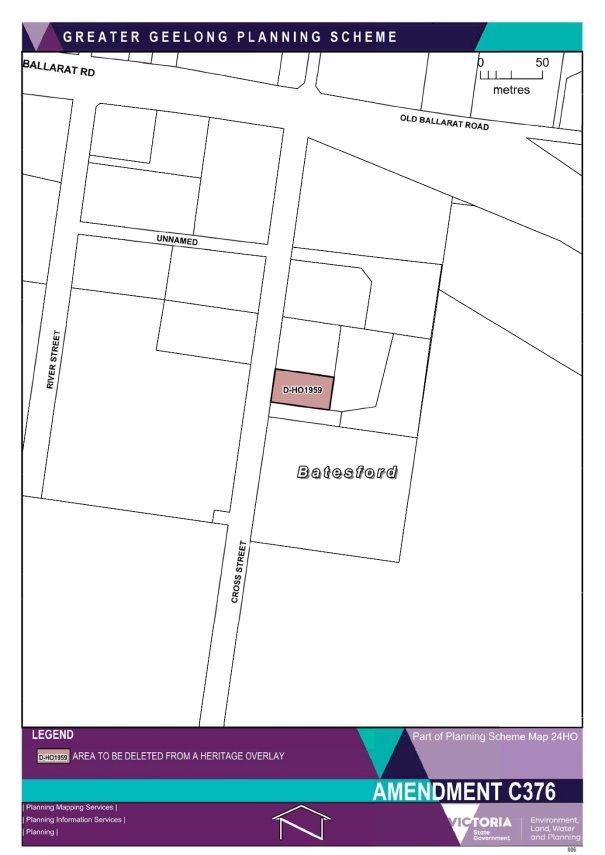 33 Cross Street, Batesford - Deletion