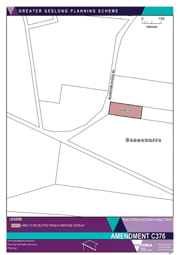 02 Bluestone School Road, Connewarre - Deletion