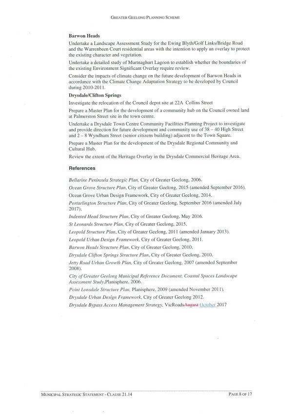 Clause 21.14 (relevant pages only) - page 8