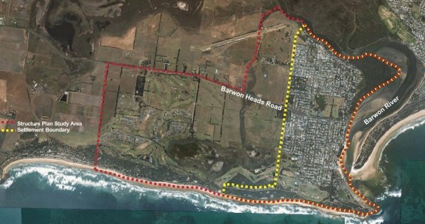 Map showing where amendment applies